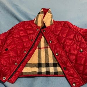 Burberry jacket , Like new barely wore